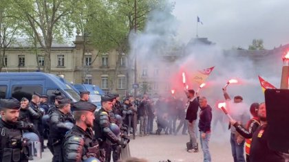 Macron militariza Versalles para recibir a empresarios extranjeros 