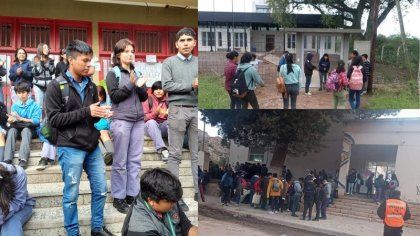 Con sentadas y tomas de escuelas en Jujuy, estudiantes reclaman por condiciones para estudiar 