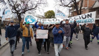 Jujuy: paro y movilización de trabajadores municipales por salario 