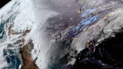 Norteamérica se paraliza por la tormenta invernal Elliot