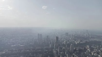 Otra vez humo: los incendios del Delta del Paraná llegaron a Buenos Aires