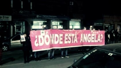 Familiares y amigos de Angela luchan por su aparición