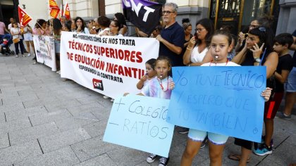 Empieza el curso en Aragón sin Técnicas Superiores de Educación Infantil