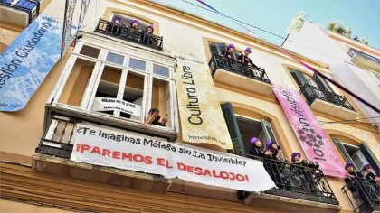 La Casa Invisible llama a movilizarse el 3 de diciembre frente al intento de desalojo del Ayuntamiento de Málaga