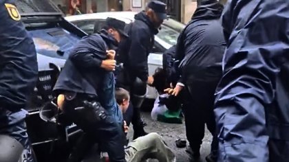 Reprimen protestas por Palestina en Santiago de Compostela y nueve jóvenes enfrentan penas de cárcel