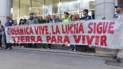 Guernica: la lucha por tierra para vivir da un nuevo paso adelante