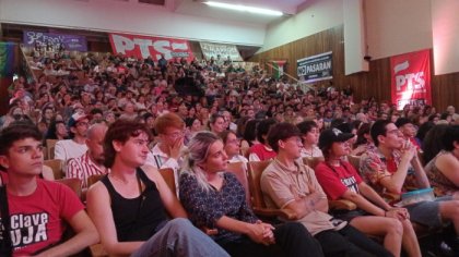 Myriam Bregman y Nicolás del Caño en Rosario: visita de lucha y acto multitudinario