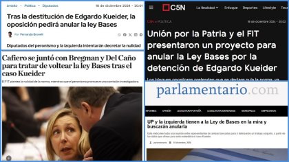 Anulación de la Ley Bases: importante repercusión de la denuncia de Bregman, Del Caño y el FITU