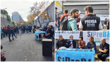 Sigue la lucha contra los despidos en Clarín: radio abierta y apoyo de organizaciones 