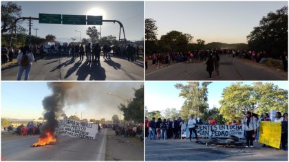 Jujuy le dice NO a la reforma: sigue el corte en Purmamarca y se retoman los de Ledesma y Susques