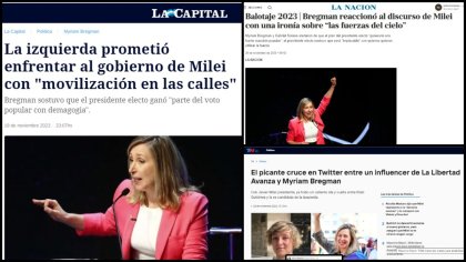 Repercusiones mediáticas de las opiniones de Myriam Bregman, Nicolás del Caño y Christian Castillo