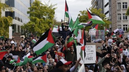 Multitudinarias movilizaciones en todo el mundo contra el genocidio al pueblo palestino