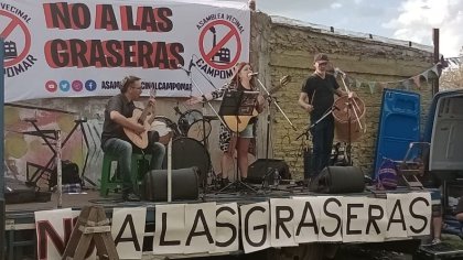 Importante festival en el barrio de Campomar: “Aquí se respira lucha, no a las graseras”