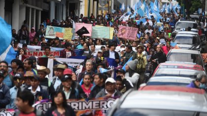 “Están empeñados en realizar un golpe de Estado en Guatemala contra el gobierno electo de Arévalo”