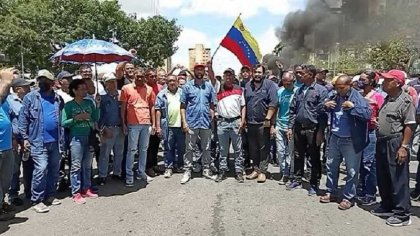 Trabajadores en Guayana protestan y llaman a concentrarse en la CVG para un 1ro de Mayo sin burócratas ni patronos