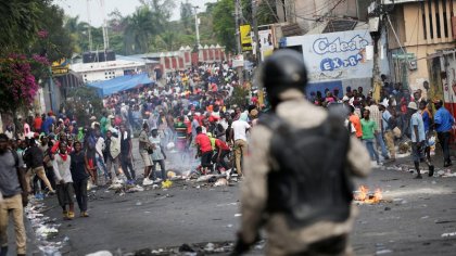 Se radicalizan las protestas en Haití y piden la caida del primer ministro