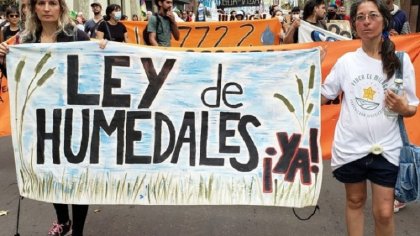 Ley de Humedales: Asambleas por el Agua de Mendoza rechazan las demoras en el Congreso