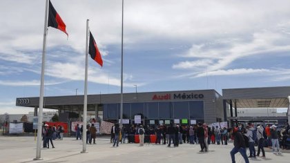 Solidaridad de telefonistas con trabajadores de Audi en huelga