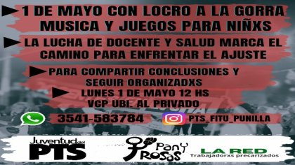 Por un 1 de Mayo de unidad de las luchas