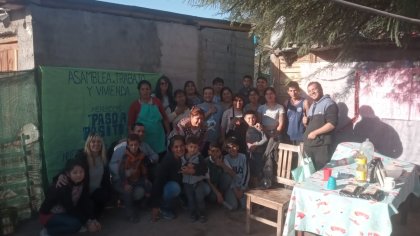 La Asamblea por Trabajo y Vivienda dice "Presente": inauguró nuevo merendero en Nuestro Hogar III