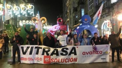 Huelga indefinida de Vitrasa: nueva manifestación del transporte urbano en Vigo