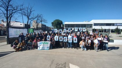 La comunidad educativa exigió la libertad inmediata de Lucia Puglia 