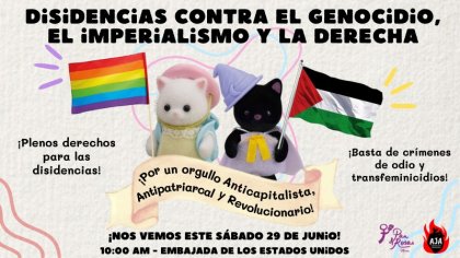 XLVI Marcha del orgullo: Por un orgullo antiimperialista, anticapitalista y revolucionario