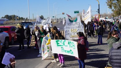 Aten reclamó en las rutas en su séptima semana de lucha