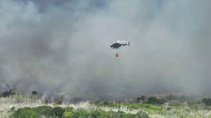  Alertan por incendio en Sisal, Yucatán