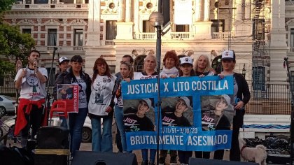 La Plata: a dos años de la muerte de Lito Costilla, su familia exige justicia