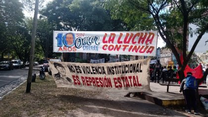 La Plata: festival a 10 años del crimen de Omar Cigarán