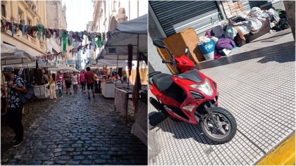 Un domingo en Buenos Aires: vidrieras de lo inalcanzable, el cartón como cobija