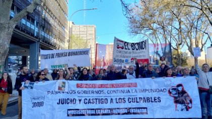 La Plata: masiva movilización a 17 años de la desaparición forzada de Jorge Julio López