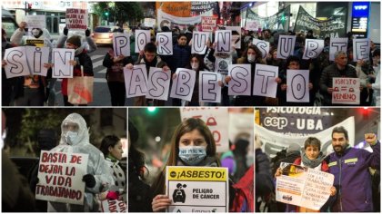 Por un subte sin asbesto: corte y escrache en las oficinas del Sbase en apoyo a sus trabajadores