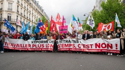 Francia: las centrales sindicales llaman a una nueva movilización recién para principios de junio