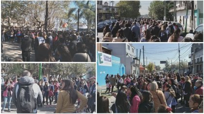 Paro distrital y movilización docente en José C Paz