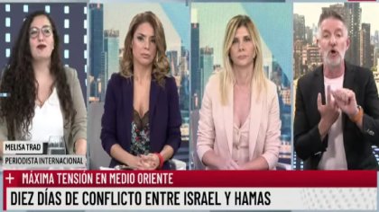 En LN+ te invitan a hablar, pero apenas criticás a Israel te degradan y quieren hacer callar