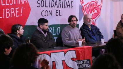 Nicolás Del Caño en Lanús: “Sobran las fuerzas, tenemos que ser miles en las calles cuando se vote la Ley de Bases”