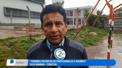 Candidato a intendente de la izquierda por Palpalá, denuncia el vaciamiento en salud pública