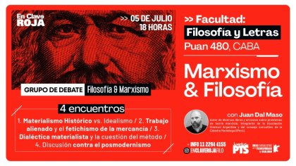 Volviendo a las bases: Filosofía y Marxismo, ciclo de debates en la UBA