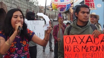 Gobierno de Oaxaca reprimió protesta contra gentrificación, exigen libertad de detenidos