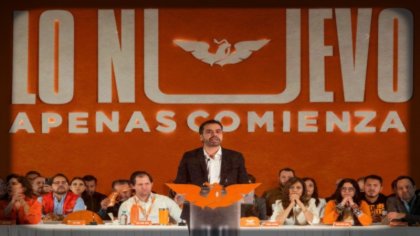 De tricolor a naranja: Álvarez Maynez, el candidato de MC