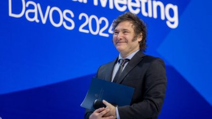 Milei en Davos: en defensa de los monopolios, el patriarcado y la desigualdad