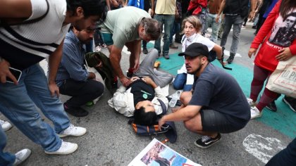 Un trabajador despedido de AYSA es atropellado por una camioneta en marco de la represión en el Gaumont