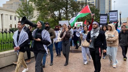 La Universidad Estatal de Ohio suspende a un grupo de estudiantes por apoyar a Palestina