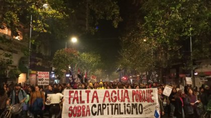 Gran manifestación por la crisis del agua