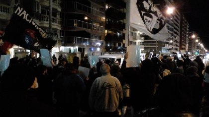 Se realizó protesta contra los políticos defensores de la impunidad