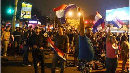 Protestas en Paraguay tras denuncia de fraude del ultraderechista "Payo" Cubas