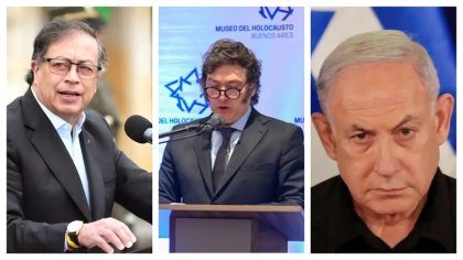 Milei desata crisis diplomática con Colombia y defiende el genocidio de Israel en Gaza