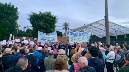 Málaga: los vecinos del Parque del Oeste combaten la privatización del espacio público